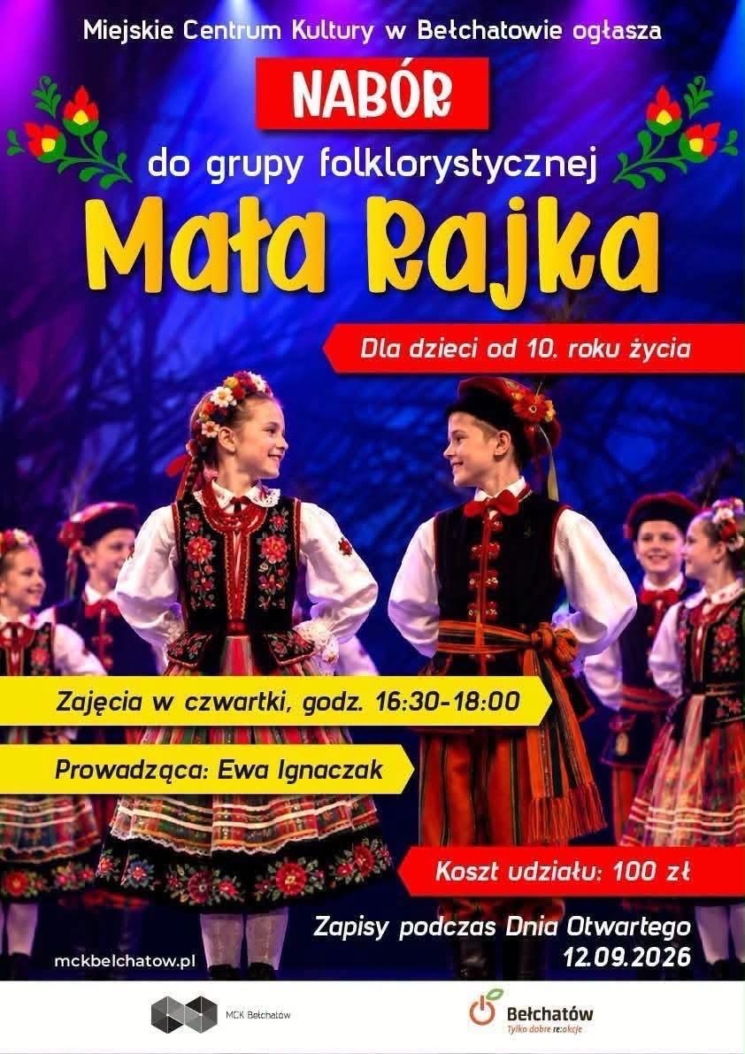Nabór do grupy folklorystycznej „Mała Rajka” - Obrazek 1