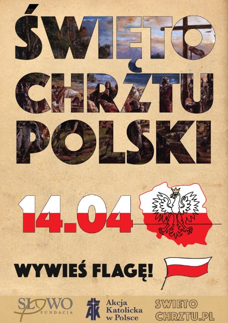 Święto Chrztu Polski #WywieśFlagę  - Obrazek 1