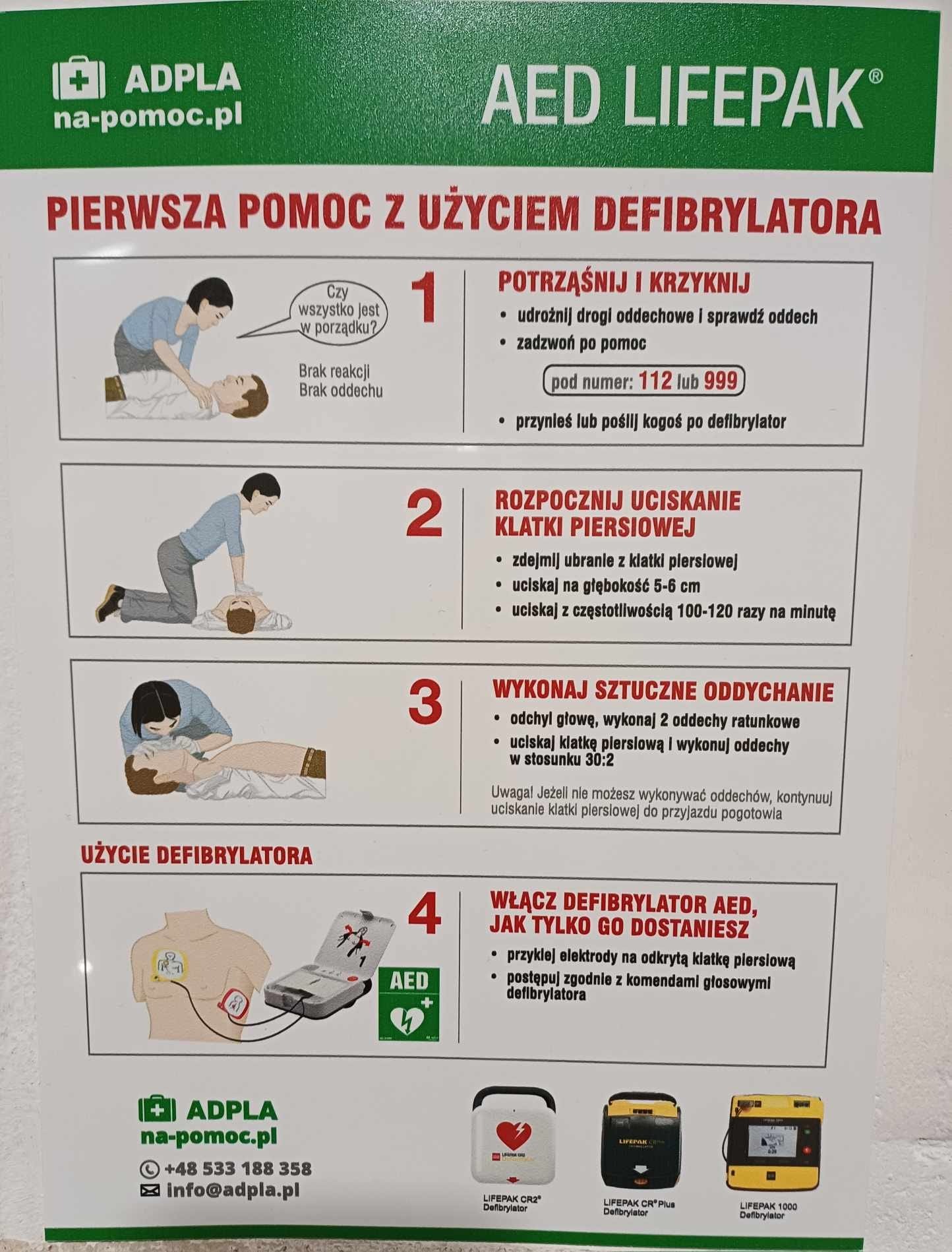 Defibrylator AED w naszej szkole - Obrazek 3