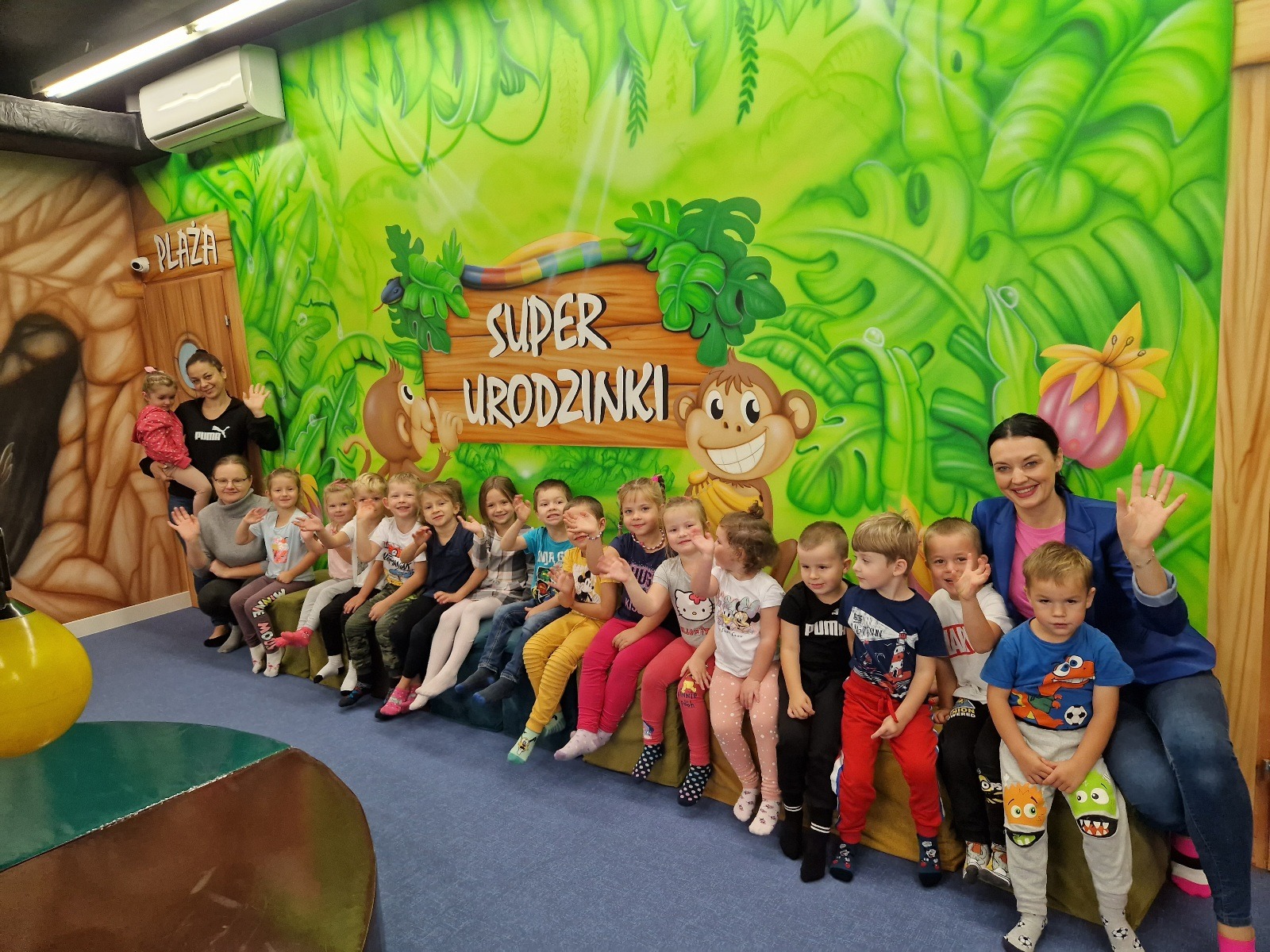 Wycieczka przedszkolaków do sali zabaw COCO LOCO w Strzyżowie - Obrazek 1