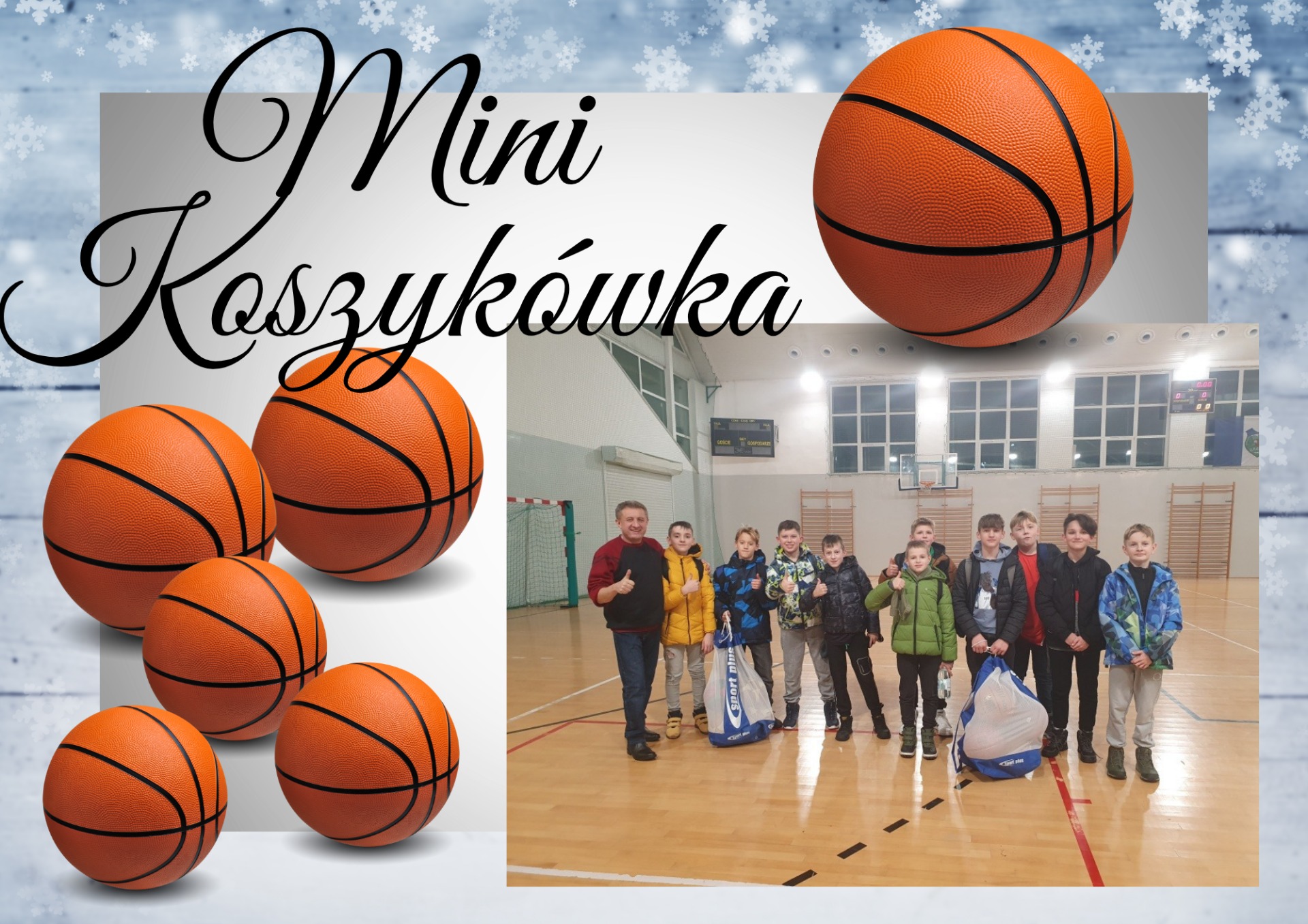 Mistrzowie Gminy w "mini koszykówkę" - Obrazek 1