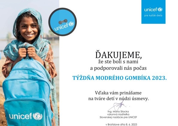 ZÍSKALI SME TITUL ŠKOLA PRIATEĽSKÁ K DEŤOM 2022/2023 po splnení podmienok stanovených organizáciou UNICEF SLOVENSKO! - Obrázok 2
