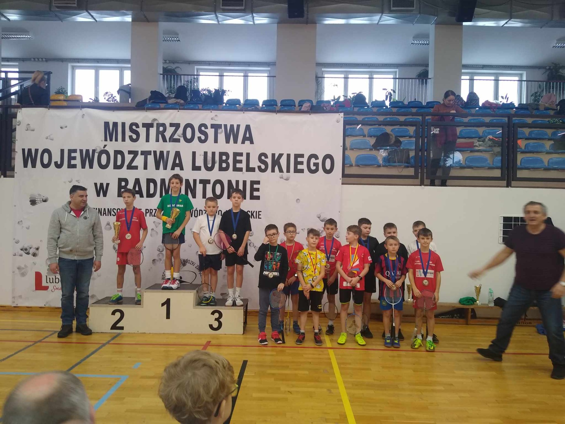 Sukcesy naszych najmłodszych badmintonistów na mistrzostwach województwa lubelskiego żaków i żaków młodszych. - Obrazek 4