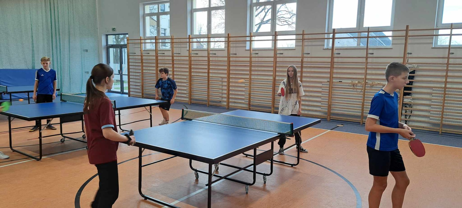 Zawody drużynowe w tenisie stołowym na szczeblu powiatu - Obrazek 3