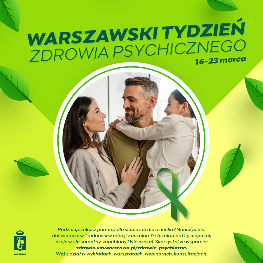 Warszawski Tydzień Zdrowia Pychicznego  - Obrazek 1