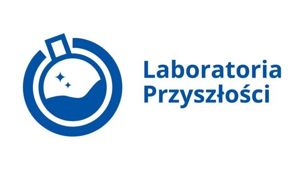 Zdjęcie z logo programu Laboratoria Przyszłości