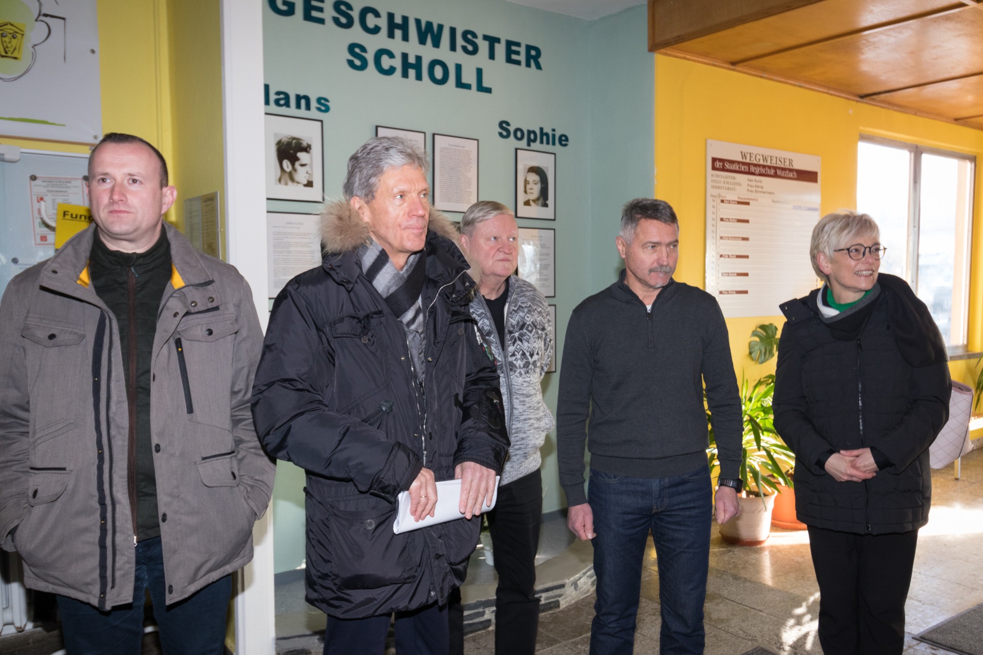 Besuch von Bildungsminister Helmut Holter - Bild 1