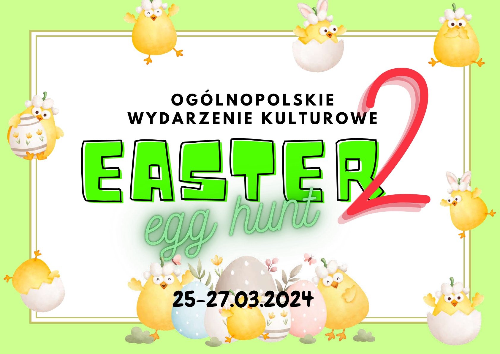 Ogólnopolskie Wydarzenie Kulturowe „Easter Egg Hunt” - Obrazek 1