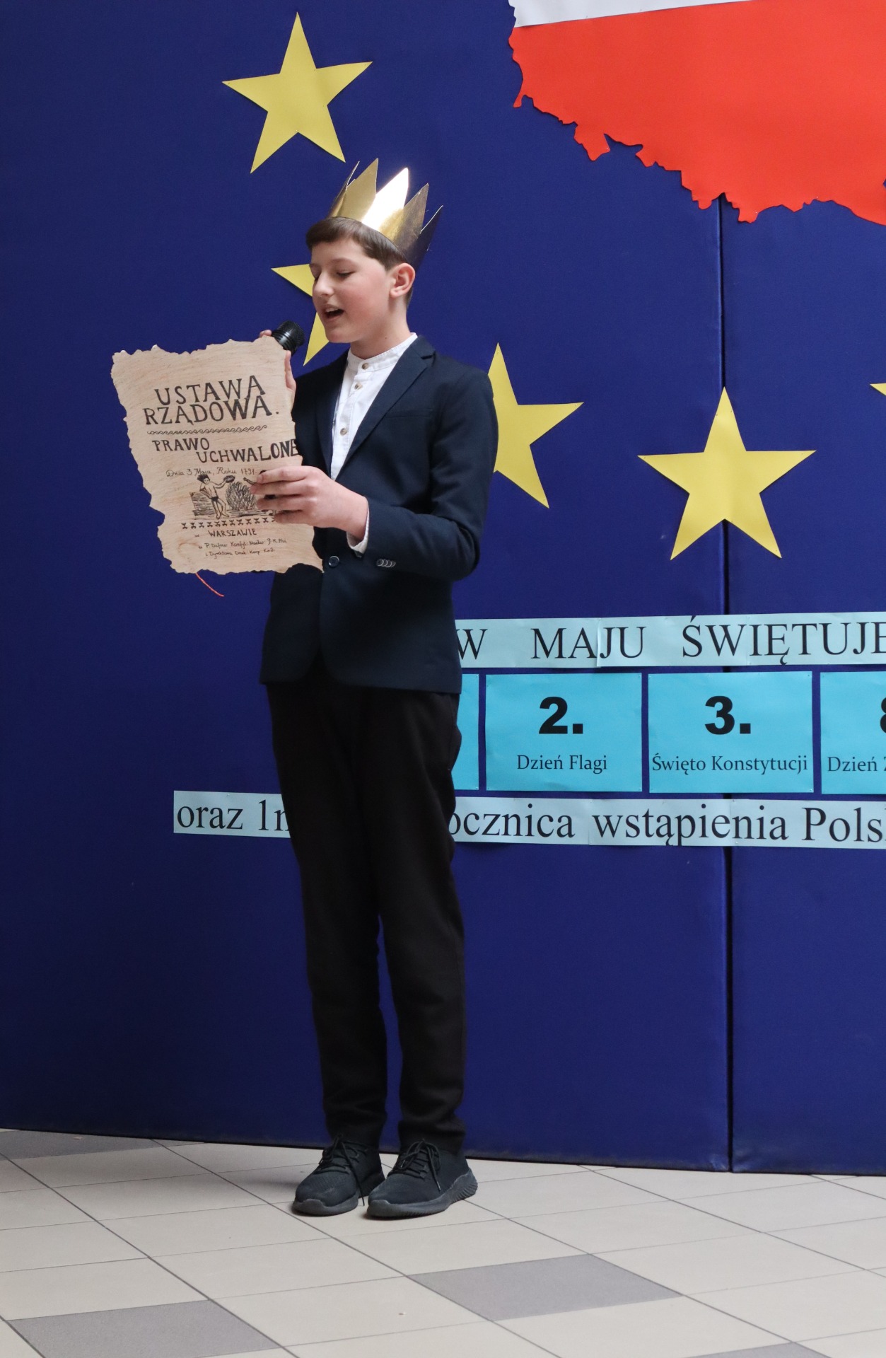  Uroczystość Święta Konstytucji i 20 rocznicy wstąpienia Polski do Unii Europejskiej - Obrazek 6