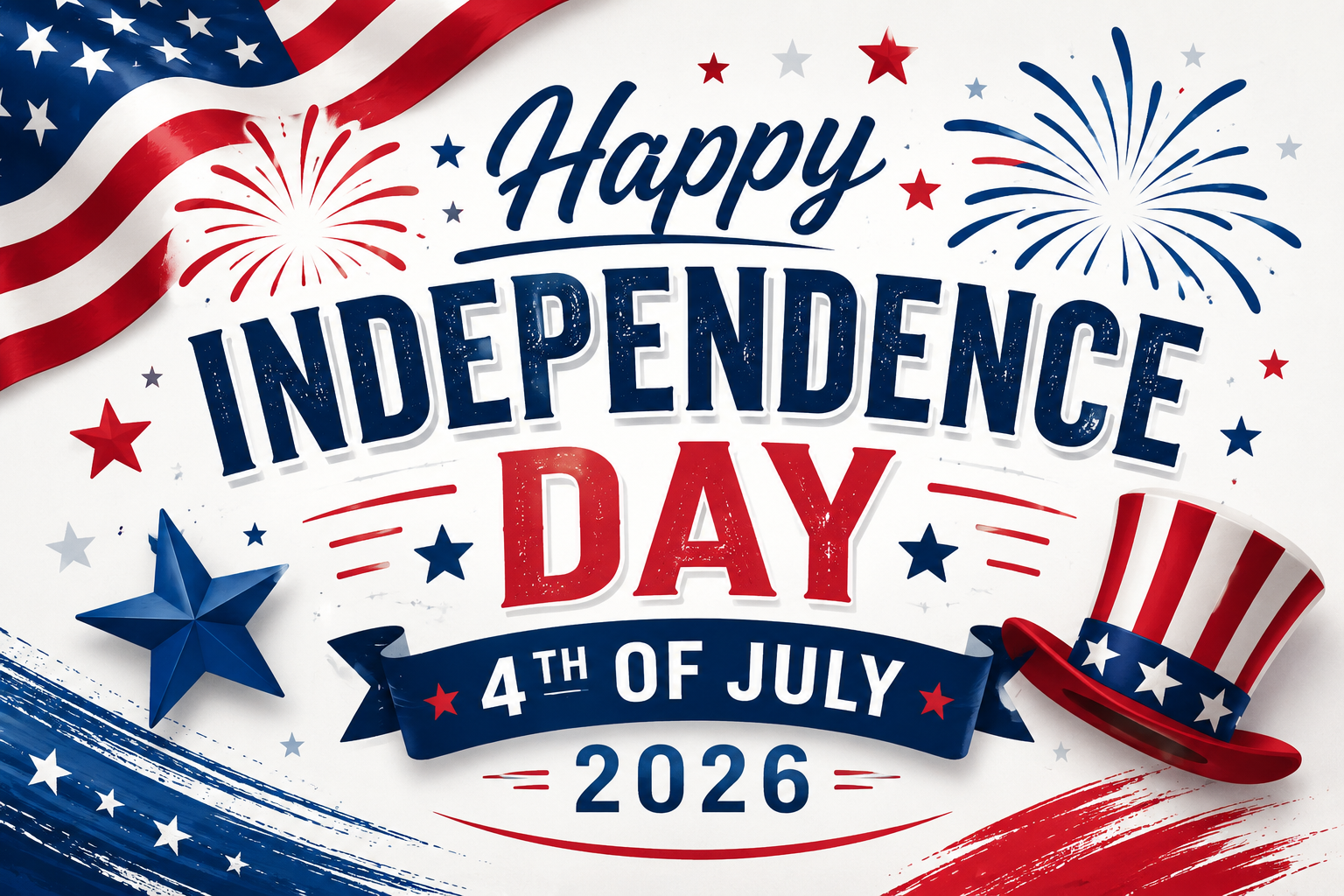 Happy Birthday USA! - 250. rocznica Święta Niepodległości Stanów Zjednoczonych - Obrazek 1
