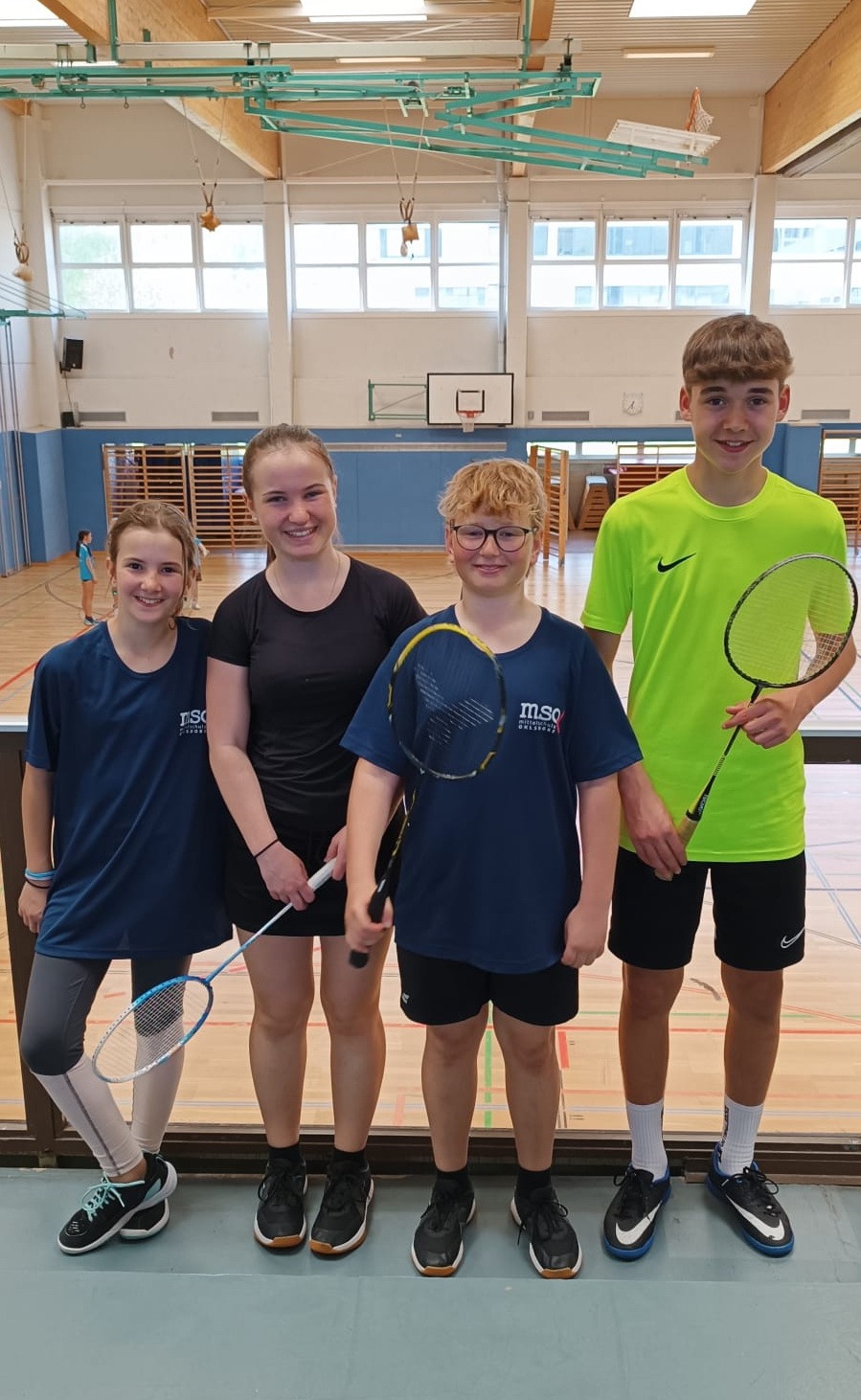 Vizelandesmeister und 9. Platz beim Badminton Schulcuup - Bild 3
