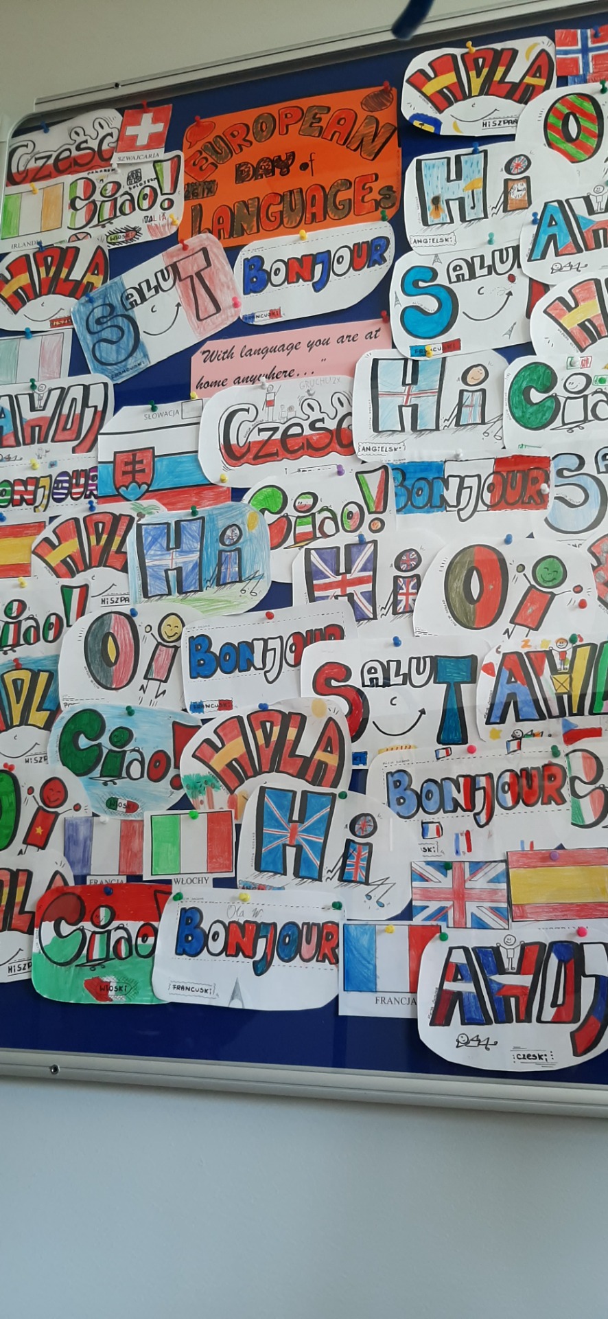 Prace dzieci 1-3 na Europejski dzień języków. - Obrazek 4