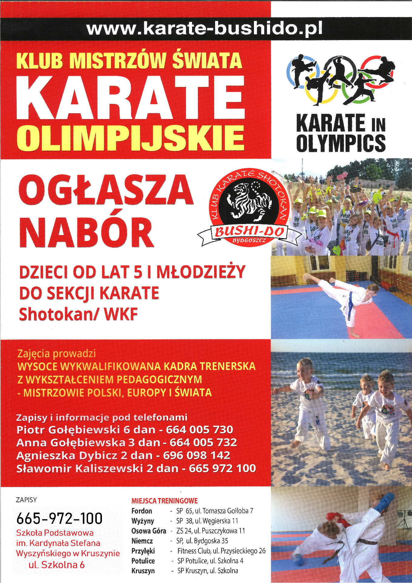 Karate olimpijskie ogłasza nabór - Obrazek 1