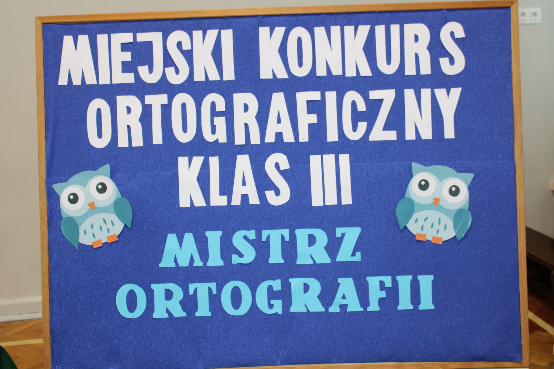 Miejski Konkurs Ortograficzny klas III  MISTRZ  ORTOGRAFII rozstrzygnięty! - Obrazek 1