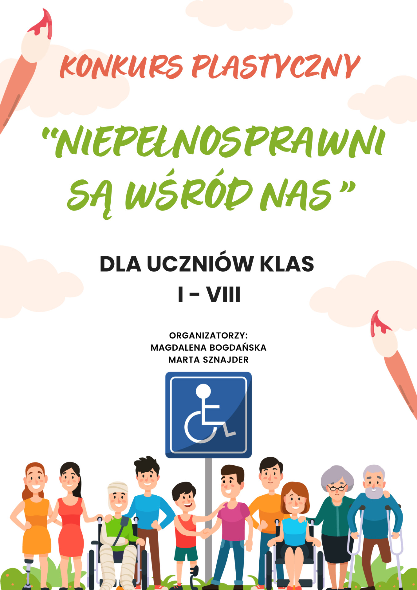 Konkurs plastyczny "Niepełnosprawni są wśród nas" - Obrazek 1
