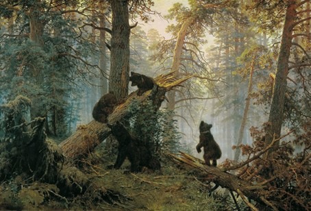 Ivan Šiškin – Ráno v borovicovom lese
