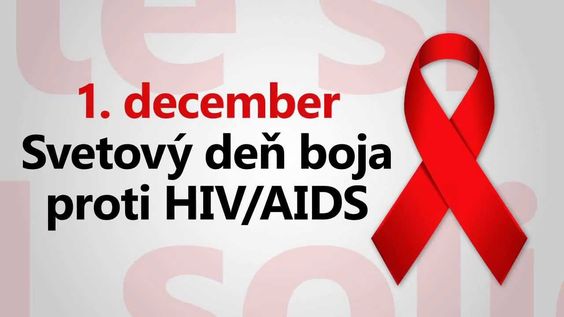 1. december – Svetový deň boja proti AIDS - Dolný Kubín