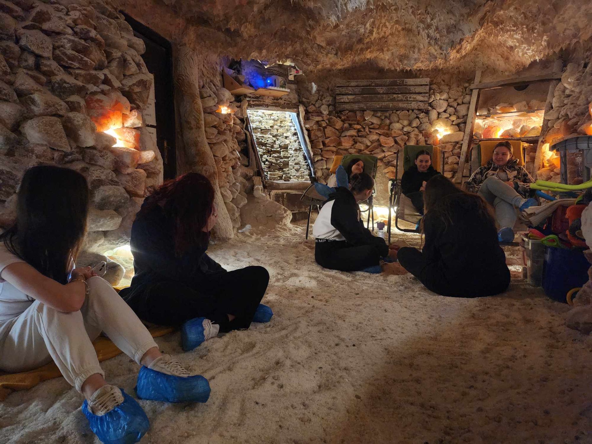 Odborná exkurzia v soľnej jaskyni  - Obrázok 4