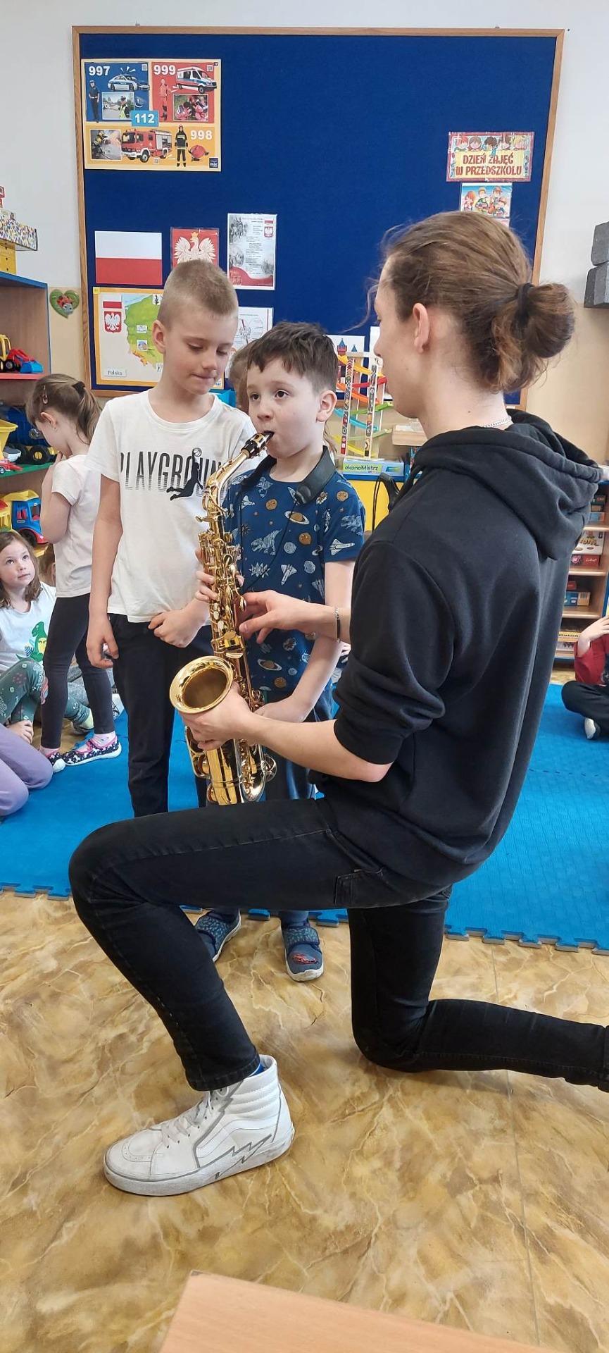 Lekcja gry na saksofonie w klasie 0b - Obrazek 4