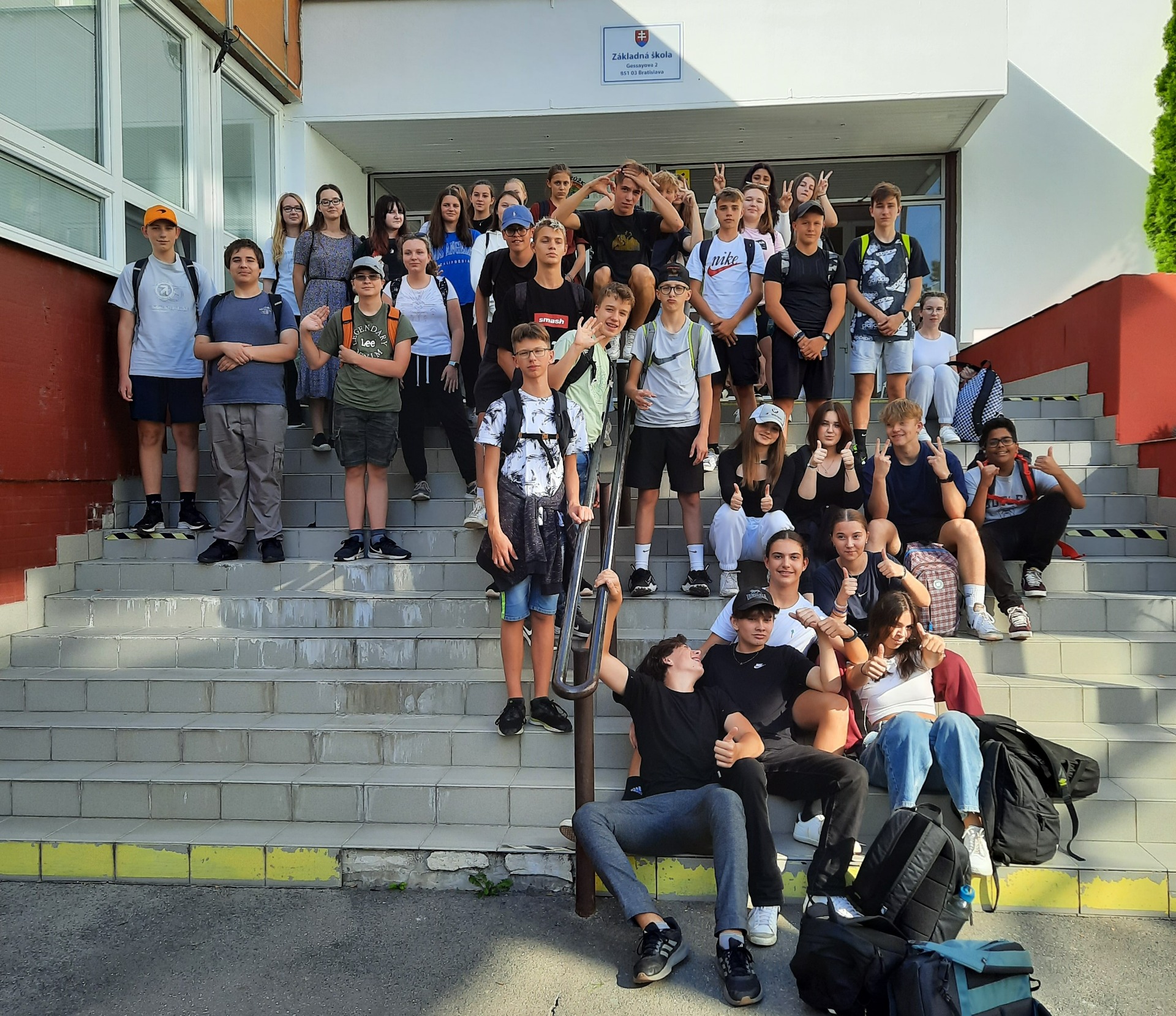 Návšteva starších žiakov z partnerskej školy v Brne - Obrázok 1