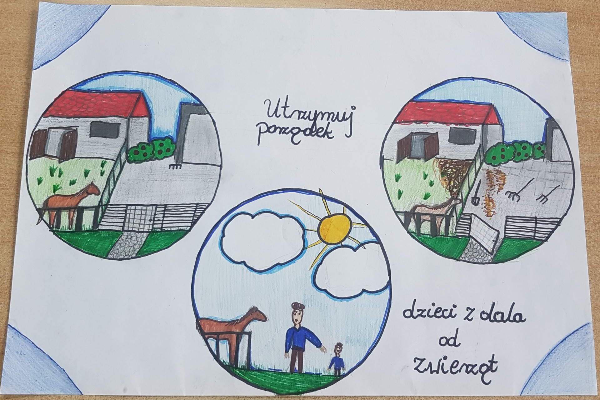 XIV Ogólnopolski Konkurs Plastyczny dla Dzieci „Bezpiecznie na wsi mamy, bo o zdrowie dbamy” - Obrazek 6