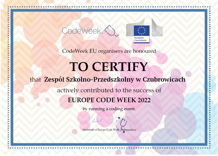 #CodeWeek 2022 - Europejski tydzień kodowania - Obrazek 1