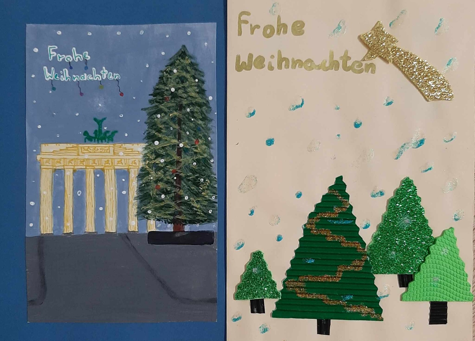 Szkolny Konkurs na „Kartkę Bożonarodzeniową w Języku Niemieckim” - Obrazek 2