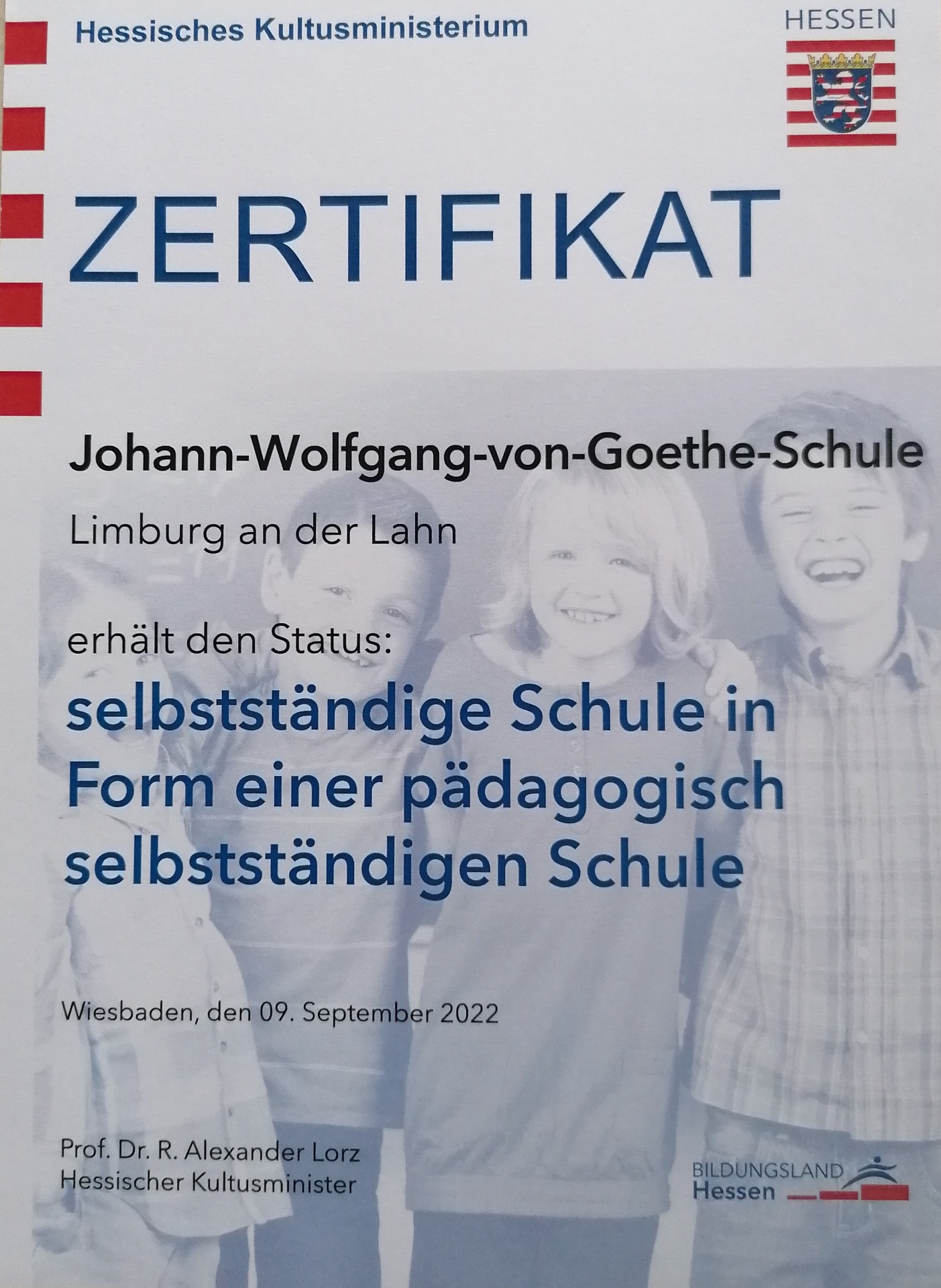 Die "Goethe" ist pädagogisch selbstständige Schule - Bild 1